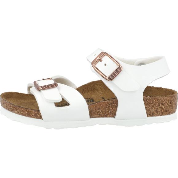 Birkenstock Rio Sandals White Size 6 Toddler Kids EU 24 - Picture 5 of 5